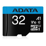 Cartão De Memória Adata Ausdh32guicl10a1-ra1 Premier Com Adaptador Sd 32gb