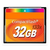Cartão De Memória Compact Flash 32gb Cf...