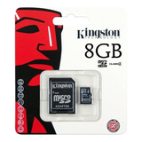 Cartão De Memória Kingston Sdc4 Com Adaptador Sd 8gb