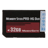Cartão De Memória L432gb Ms Pro Duo Flash Para Psp Cybersho