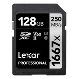 Cartão De Memória Lexar Lsd128cb1667 Professional 1667x 128gb