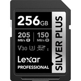 Cartão De Memória Lexar Sd Xc 256gb 205mb/s Uhs-i V30