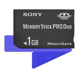 Cartão De Memória Memory Stick Pro Duo 1gb // Sony Dsc-w150