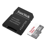 Cartão De Memória Micro Sandisk Adaptador Sdhc 32gb Classe10