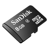 Cartão De Memória Micro Sd 8gb Sandisk
