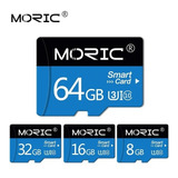 Cartão De Memória Microsd 64gb C10 Moric Original + Adapt.
