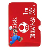 Cartão De Memória Microsdxc Para Nintendo Switch 1tb-red