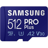 Cartão De Memória Samsung Pro Plus Microsdxc De 512gb Uhs-i