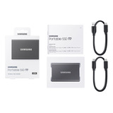 Cartão De Memória Samsung Ssd 2tb Portátil T7 Titan