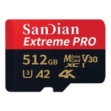  Cartão De Memoria Sandian 512gb V30 4k V30 Extreme Pro