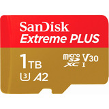 Cartão De Memória Sandisk 1tb Extreme Plus Gopro Dji Drone