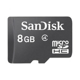 Cartão De Memória Sandisk Micro Sdhc 8gb Classe 04