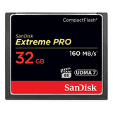 Cartão De Memória Sandisk Sdcfxps-032g-a46 Extreme Pro 32gb