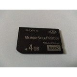 Cartão De Memória Sony 4g Mt Para Psp