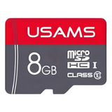 Cartão De Memória Usams Microsd Zb92tf01 Classe 10 8gb