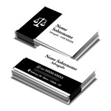 Cartão De Visita Advogado / Advogada (1000 Unid) Modelo 05