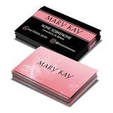 Cartão De Visita Mary Kay (1000 Unidades) Modelo 03