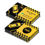Cartao De Visita Taxi / Taxista (1000 Unidades) Modelo 02