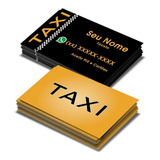 Cartao De Visita Taxi / Taxista (1000 Unidades) Modelo 04