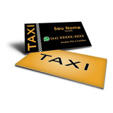 Cartao De Visita Taxi / Taxista (500 Unidades) Modelo 04