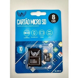 Cartão Memória 8 Gb Micro Sd Classe 10 Celular Adaptador Nf