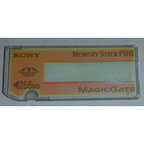 Cartão Memória Câmera Memory Stick Pro Sony 256mb (usado)