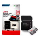 Cartão Memoria Câmera Wifi Full Hd 64gb Micro Sd Adaptador