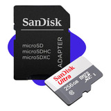 Cartão Memoria Micro Sd 256gb P/ Câmeras Nintendo Switch