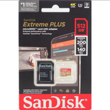 Cartão Memória Micro Sd Sandisk 512gb Gopro Drone 4k Lacrado