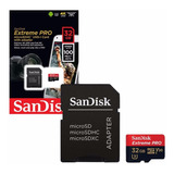Cartão Memória Micro Sdhc 32gb Sandisk Extreme Pro Lacrado