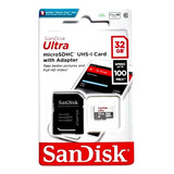 Cartão Memória Sandisk Ultra 32gb 100mb/s Cx. 07 Unidades