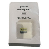 Cartão Micro Sd Insta360 64gb Para One X2 X3 One R One Rs