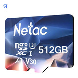Cartão Micro Sd Netac 512gb 100mb/s De Leitura
