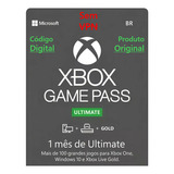 Cartão Microsoft Xbox Game Pass Ultimate 1 Mês Digital