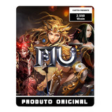 Cartão Mu Online 2.550 Wcoins Envio Flash