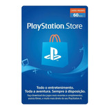 Cartão Playstation Brasil Psn R$60 Reais Brasileiro