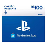 Cartão Playstation Store (psn) - Brasileira R$ 100,00