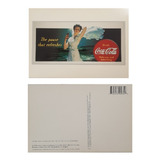 Cartão Postal Coleciona Coca Cola Company 1990 Impresso Orig