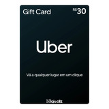 Cartão Pré-pago Uber Gift Card R$ 50 Reais Envio Imediato