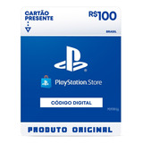 Cartão Presente Playstation Sony 100 Reais Brasil