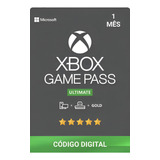 Cartão Presente Xbox Game Pass Ultimate - 1 Mês
