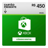 Cartao Presente Xbox Gift Card Br R$ 450 Reais