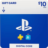 Cartão Psn $10 Dólares | Playstation Network Us [americana]