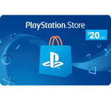 Cartão Psn Card Playstation Network Store $20 Dólares Usa