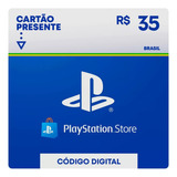 Cartao Psn Gift Card Ps4 Ps5 Playstation Ps R$ 35 Reais