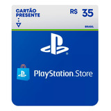 Cartao Psn Gift Card Ps4 Ps5 Playstation Ps R$ 35 Reais