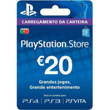 Cartão Psn Portugal 20 Euros - Entrega Digital