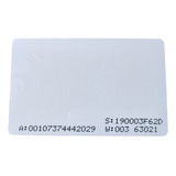 Cartão Rfid 125khz (10 Unidades) Pvc/token De Aproximação