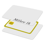 Cartão Rfid 13,56 Mhz Smart Card Mifare 1k Nfc 100 Unidades