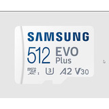 Cartao Samsung Micro Sdxc Evo 130mb/s 4k 512gb 100%original